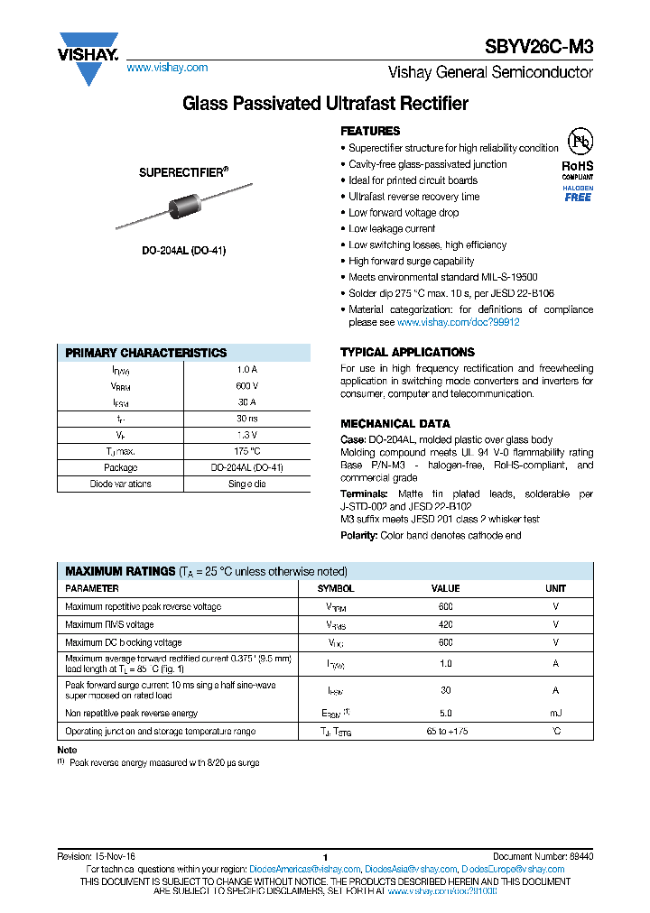 SBYV26C-M3_8858533.PDF Datasheet