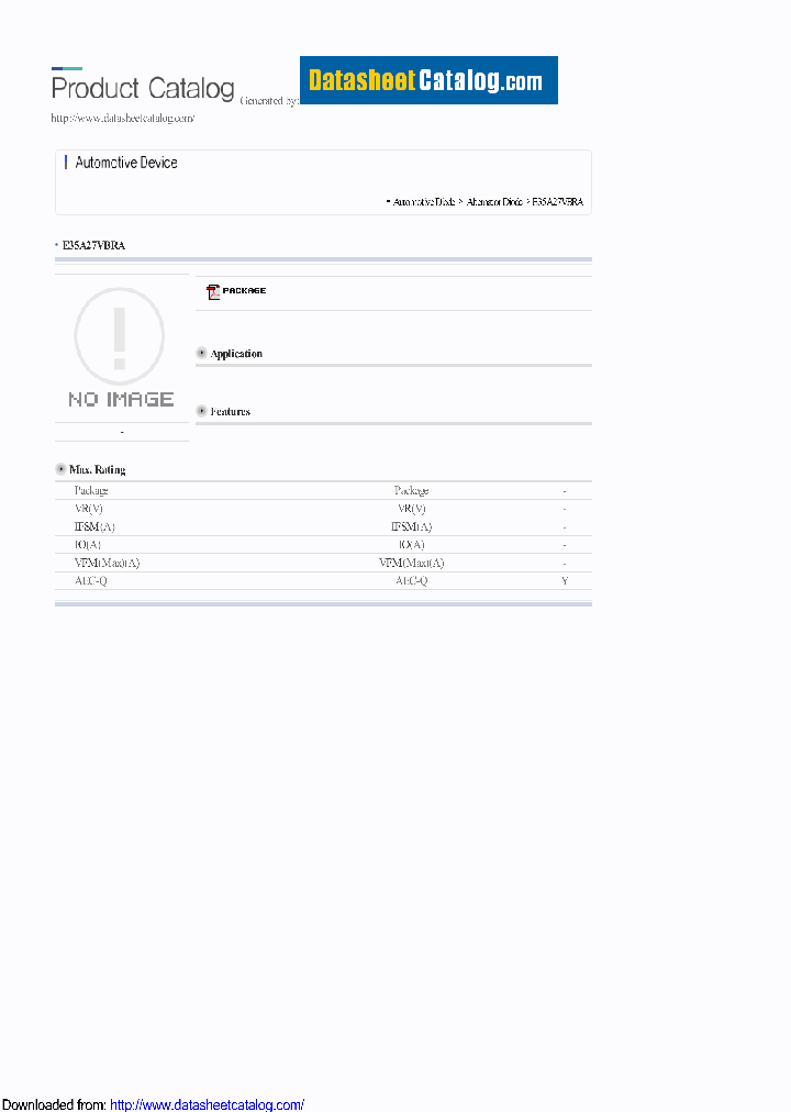 E35A27VBRA_8862606.PDF Datasheet