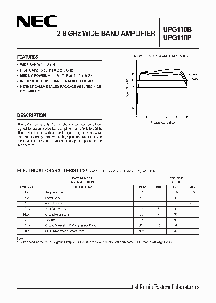 UPG110B_8864130.PDF Datasheet