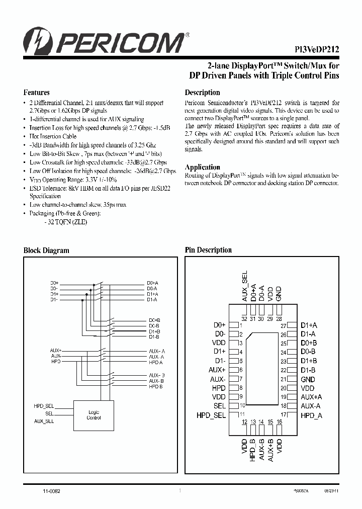PI3VEDP212ZLE_8864952.PDF Datasheet