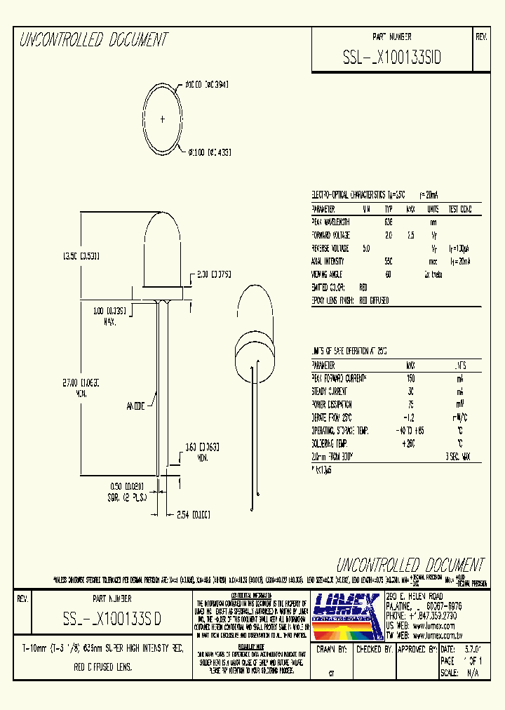 SSL-LX100133SID_8867130.PDF Datasheet