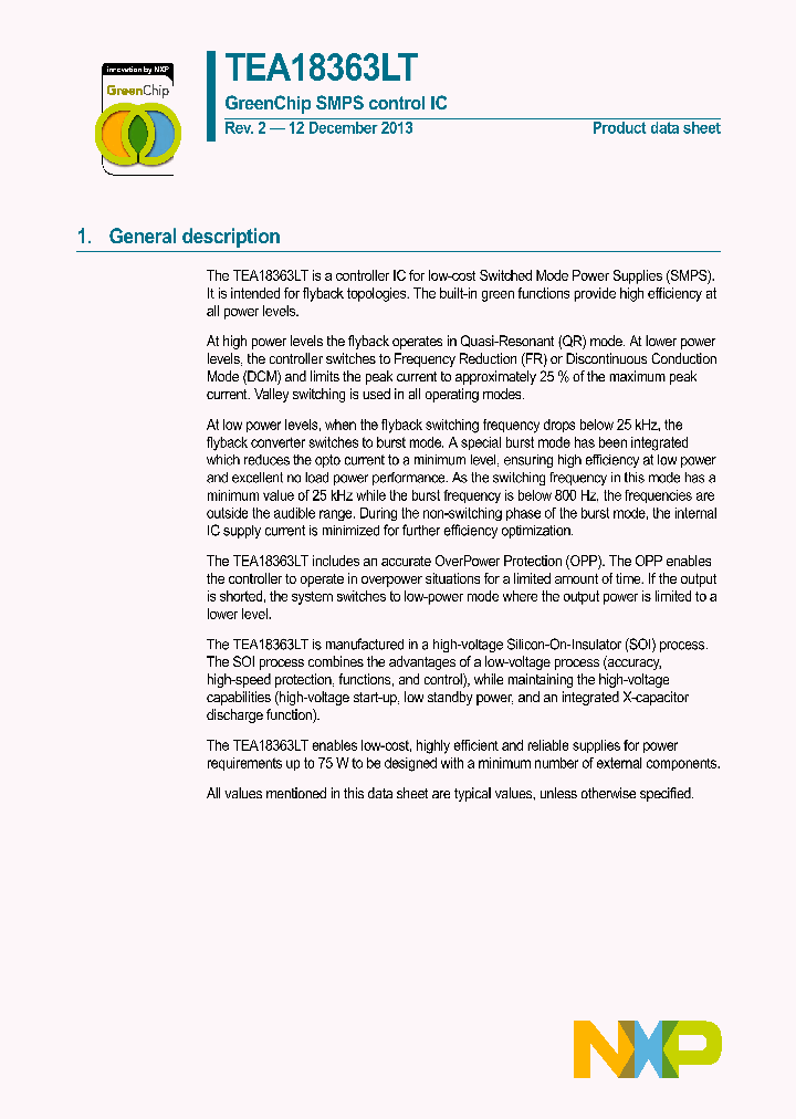 TEA18363LT_8867258.PDF Datasheet