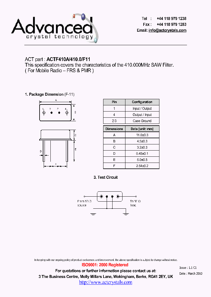 ACTF410A4100F11_8868140.PDF Datasheet