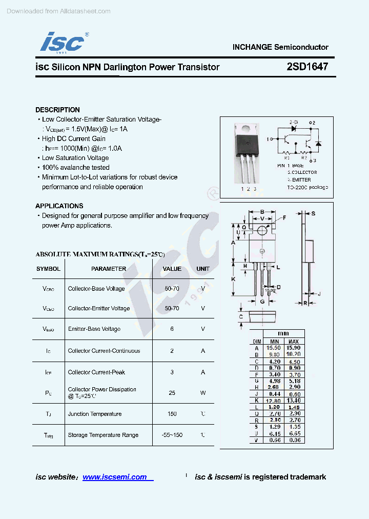 2SD1647_8868389.PDF Datasheet