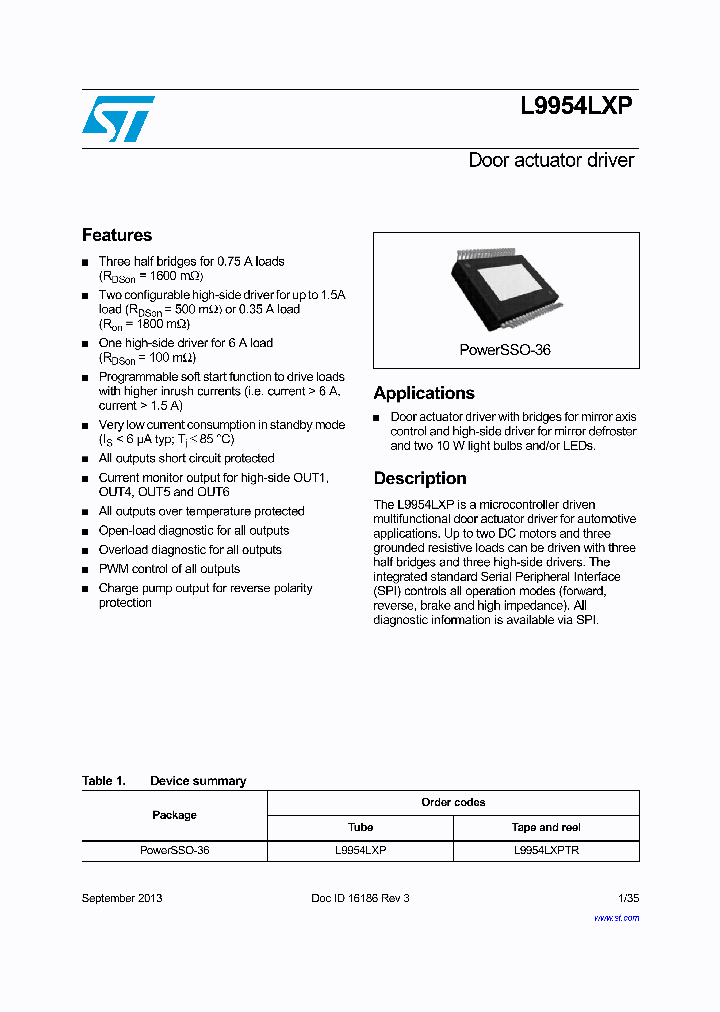 L9954LXP_8868622.PDF Datasheet