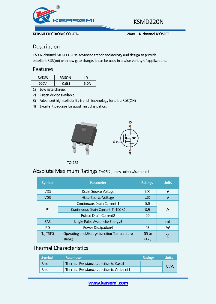 KSMD220N_8873266.PDF Datasheet