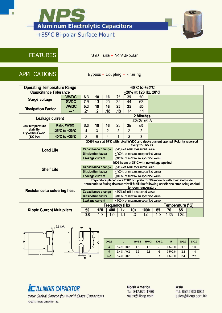 NPS_8873174.PDF Datasheet