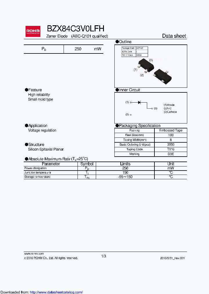 BZX84C3V0LFH_8874591.PDF Datasheet
