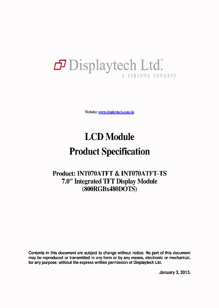 INT070ATFT_8875214.PDF Datasheet