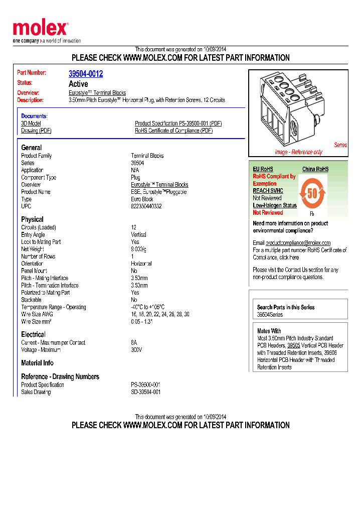 39504-0012_8878030.PDF Datasheet