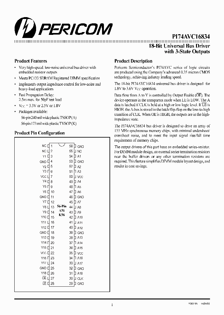 PI74AVC16834_8879804.PDF Datasheet