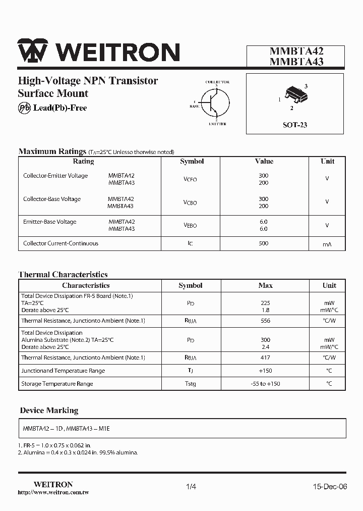 MMBTA42_8881235.PDF Datasheet