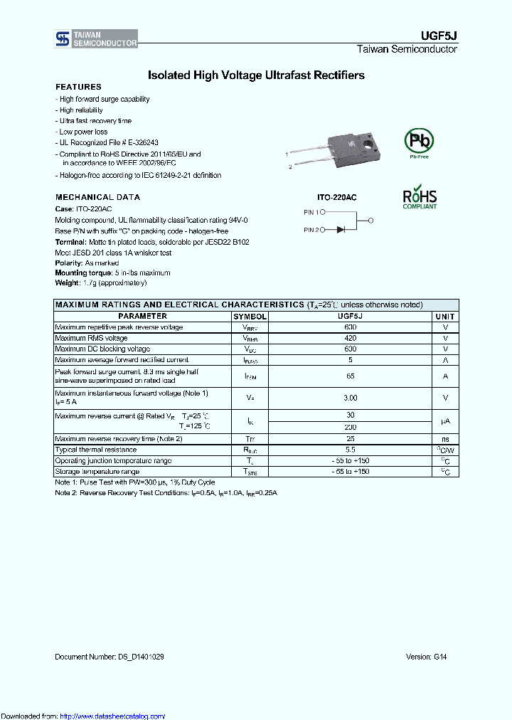 UGF5J_8883016.PDF Datasheet