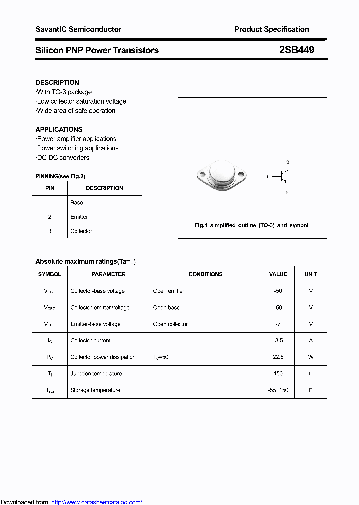2SB449_8885746.PDF Datasheet