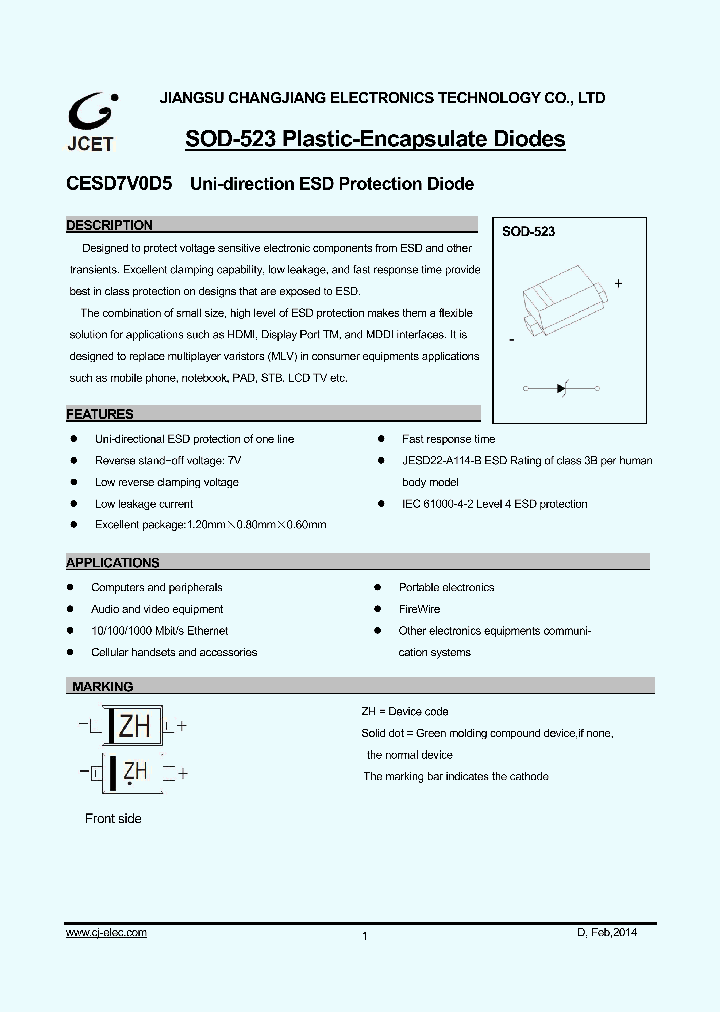 CESD7V0D5_8885899.PDF Datasheet