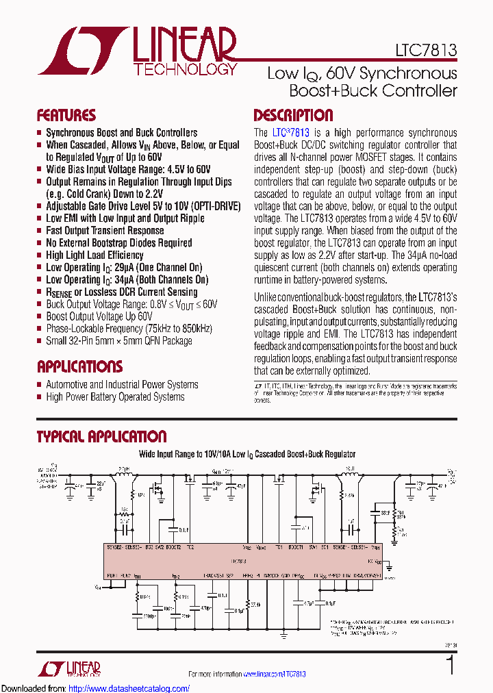 LTC7813MPUHPBF_8886504.PDF Datasheet