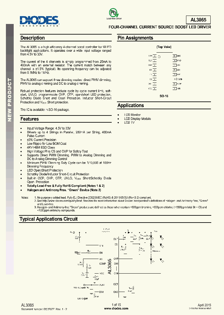 AL3065_8887190.PDF Datasheet