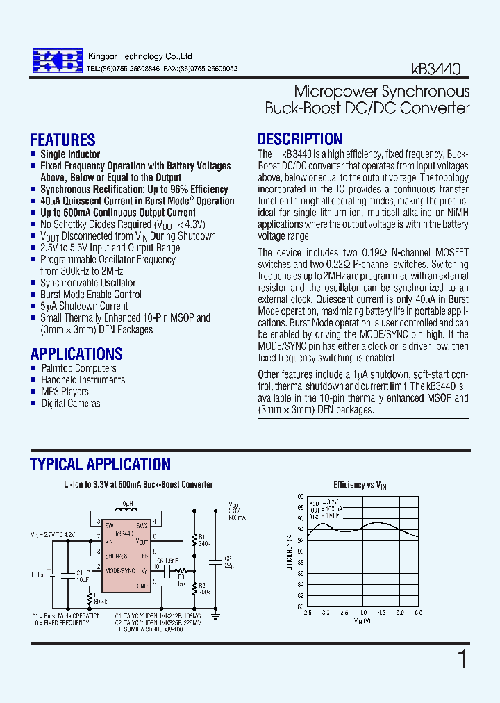 KB3440_8888007.PDF Datasheet