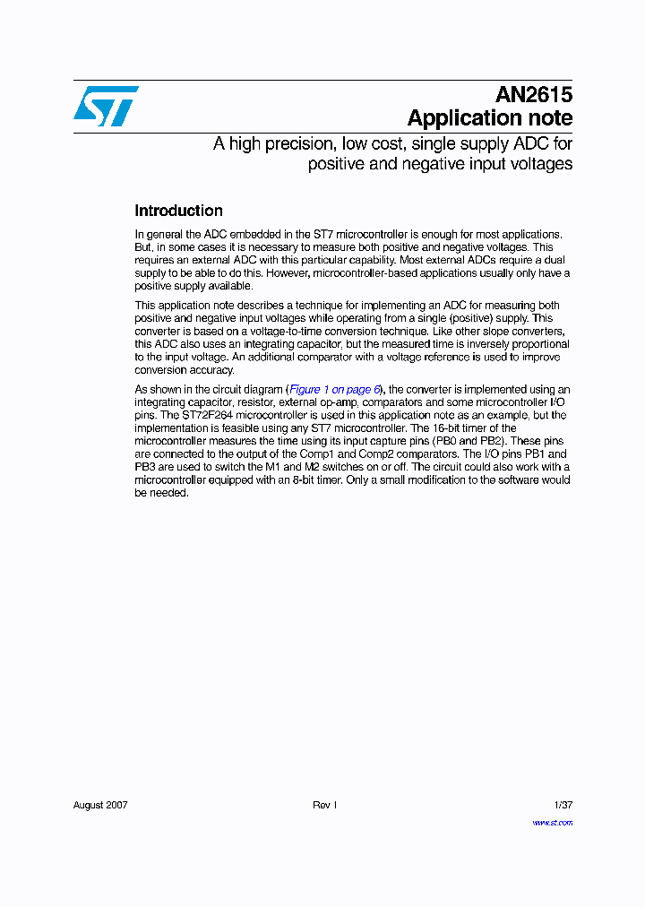 AN2615_8888173.PDF Datasheet