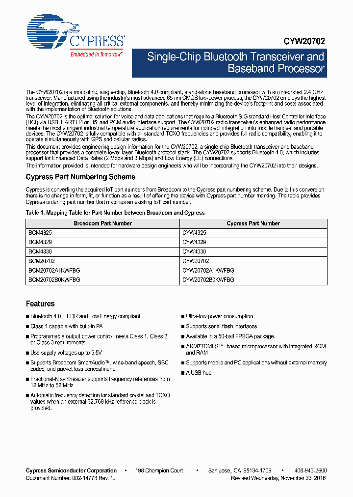 CYW4329_8888321.PDF Datasheet