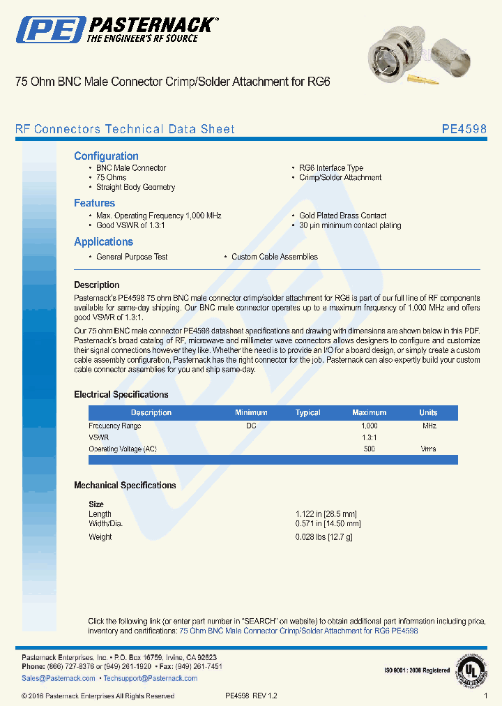 PE4598_8888781.PDF Datasheet
