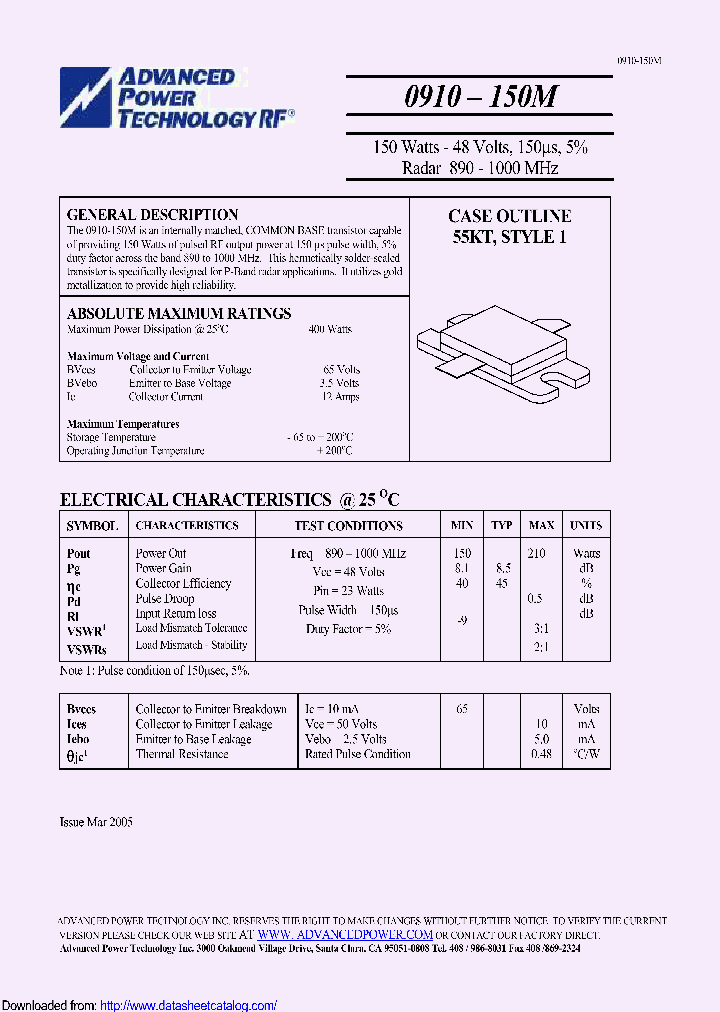 0910-150M_8890323.PDF Datasheet