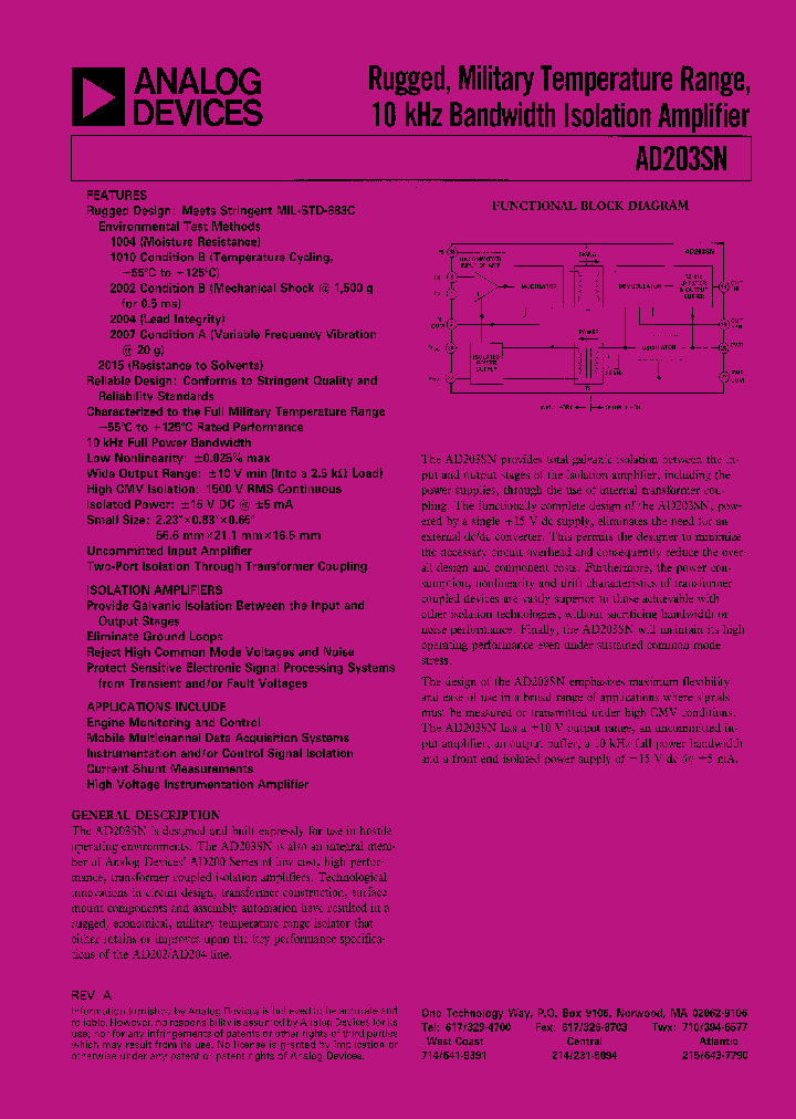 AD203_8890345.PDF Datasheet