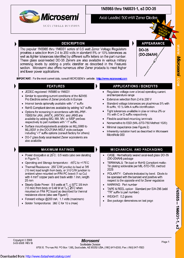 1N6006DUR-1_8891442.PDF Datasheet