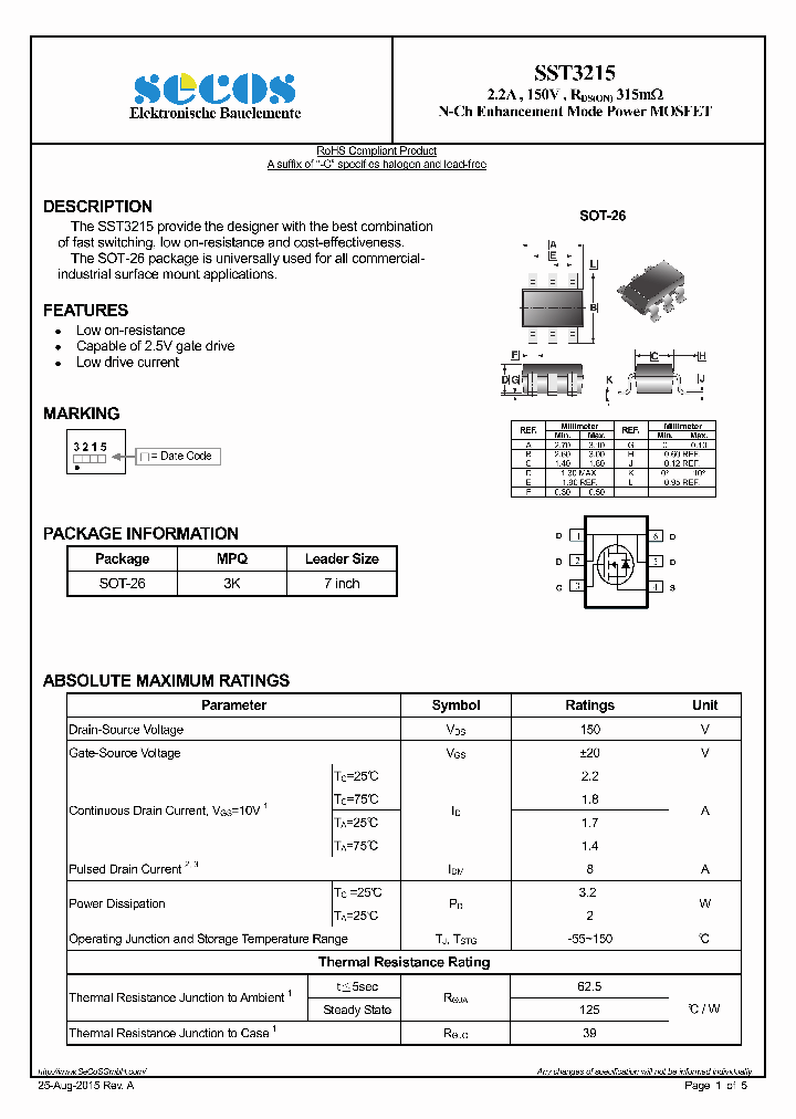 SST3215_8891962.PDF Datasheet