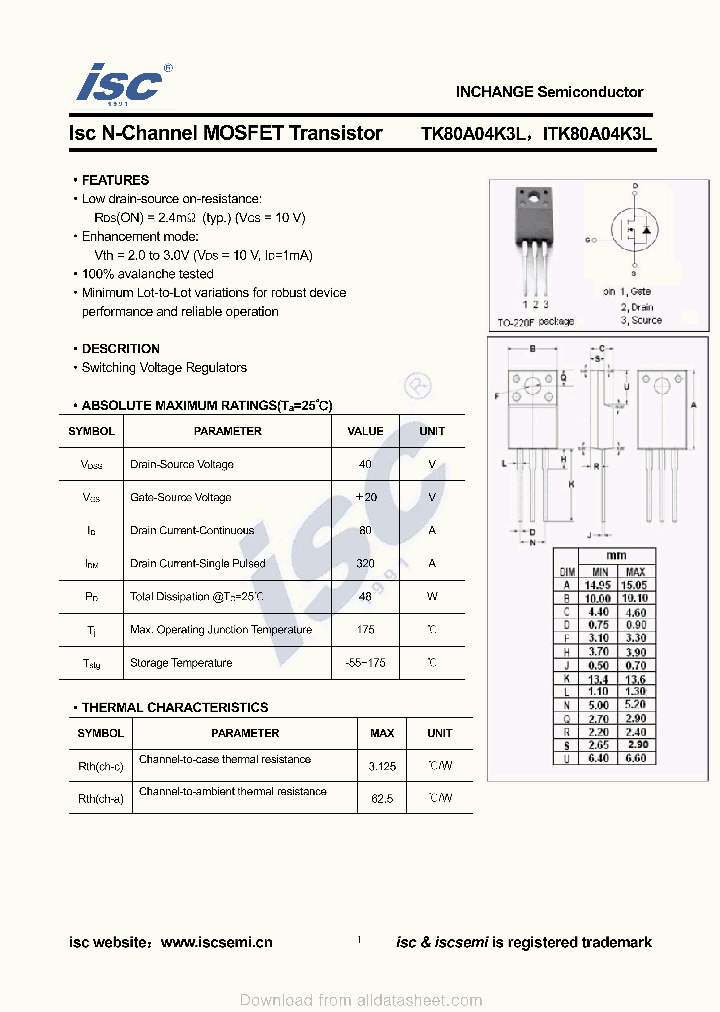 TK80A04K3L_8892906.PDF Datasheet