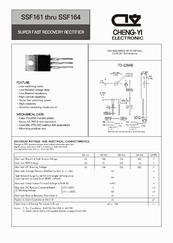SSF161_8893054.PDF Datasheet
