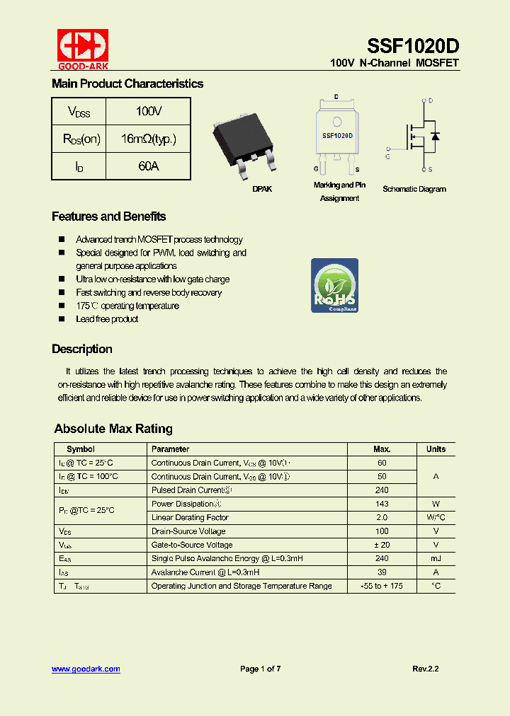SSF1020D_8893067.PDF Datasheet