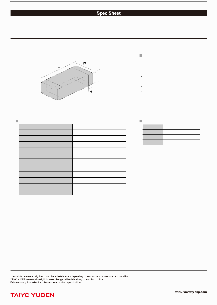 HMK212B7222KDHT_8894889.PDF Datasheet
