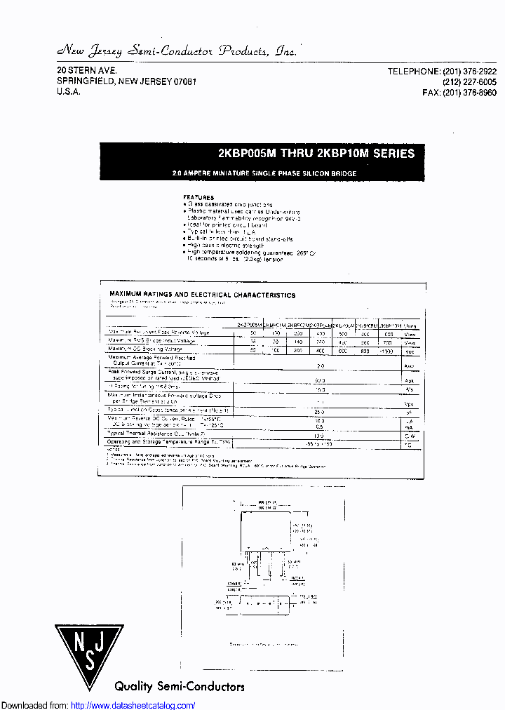 2KBP08-1_8897430.PDF Datasheet