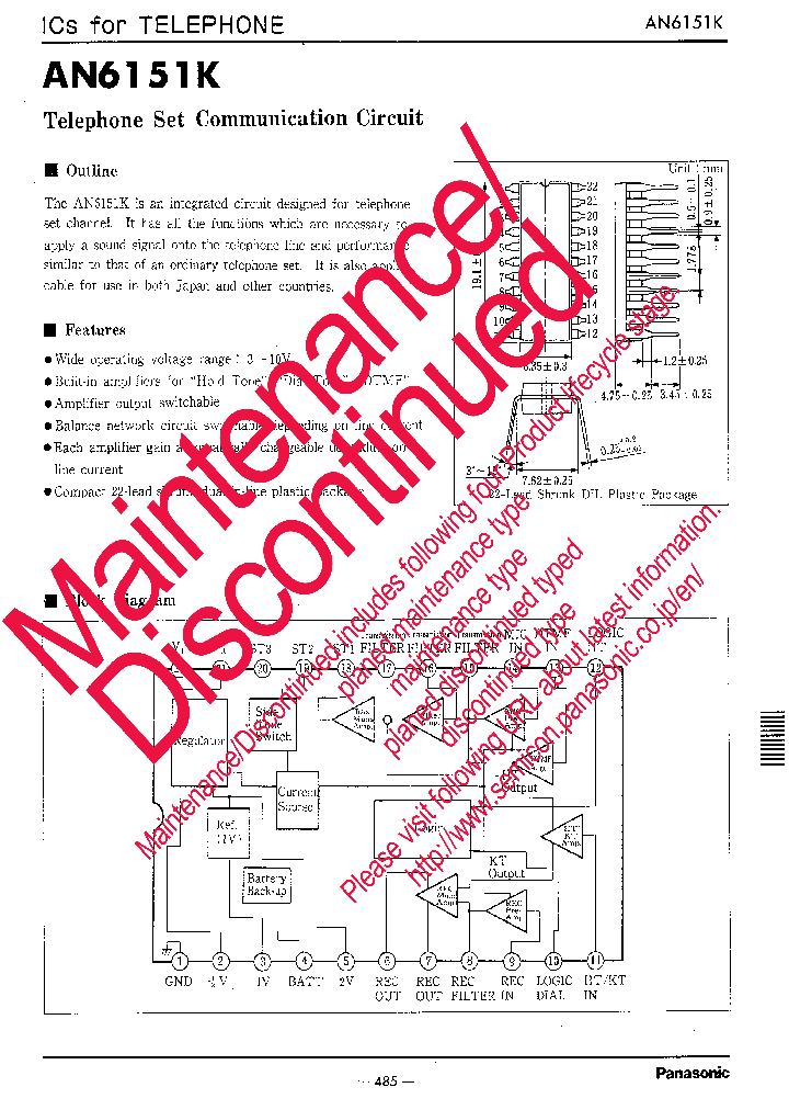 AN6151K_8898965.PDF Datasheet