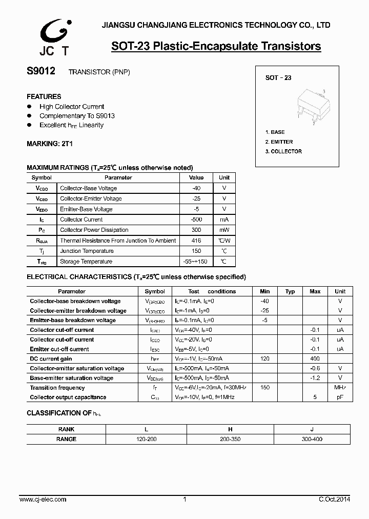 S9012_8900359.PDF Datasheet
