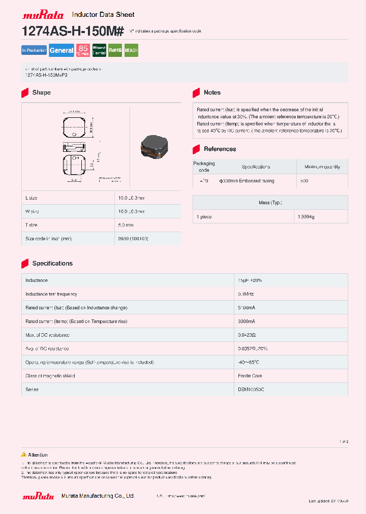 1274AS-H-150M_8901074.PDF Datasheet