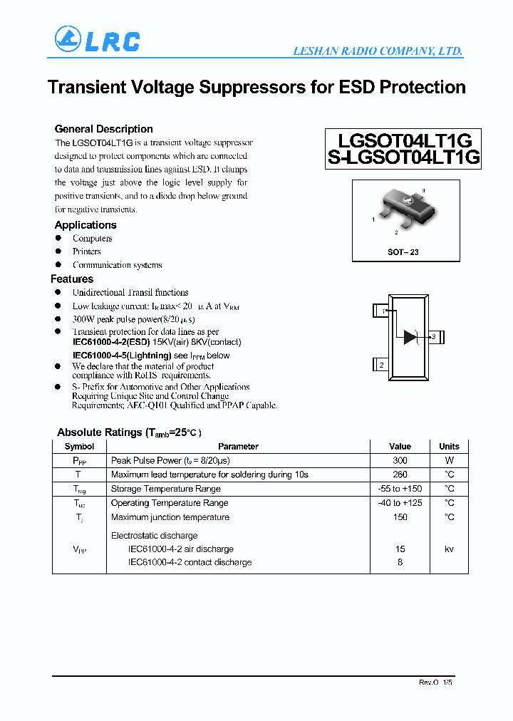 LGSOT04LT1G_8902293.PDF Datasheet
