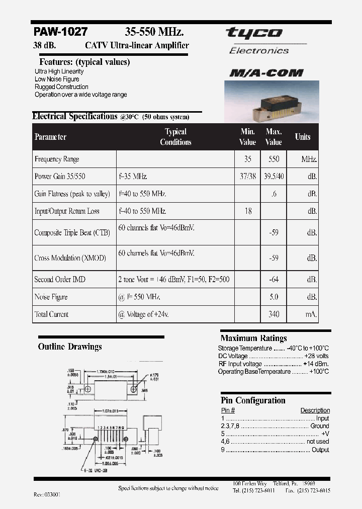 PAW-1027_8902979.PDF Datasheet