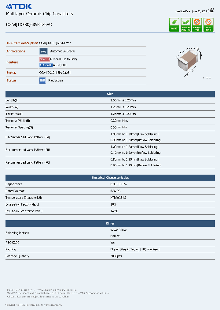 CGA4J1X7R0J685K125AC-17_8903894.PDF Datasheet