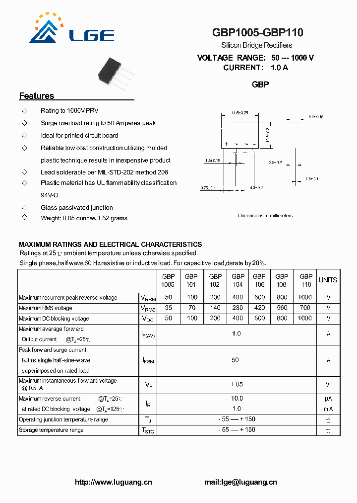 GBP101_8904931.PDF Datasheet