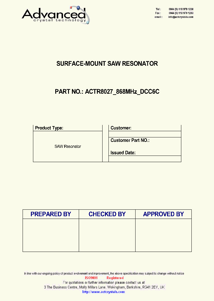 ACTR8027_8906954.PDF Datasheet
