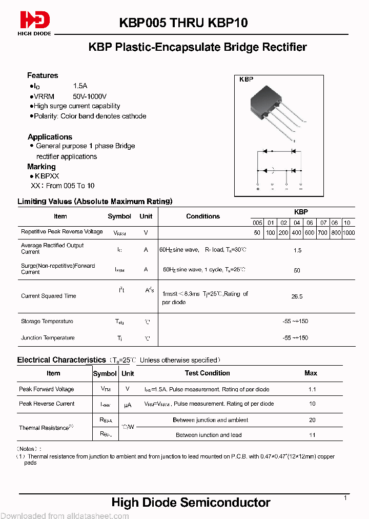 KBP005_8907888.PDF Datasheet