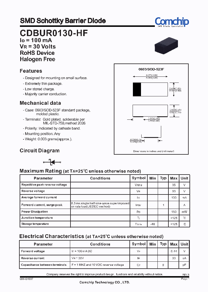 CDBUR0130-HF_8908419.PDF Datasheet