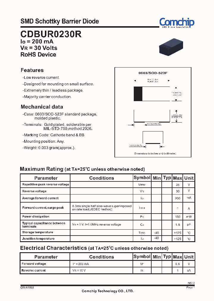 CDBUR0230R_8908424.PDF Datasheet