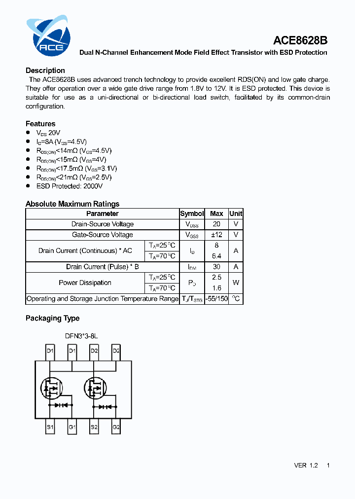 ACE8628B_8909238.PDF Datasheet