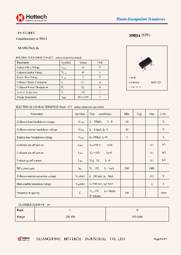 S9014_8909352.PDF Datasheet