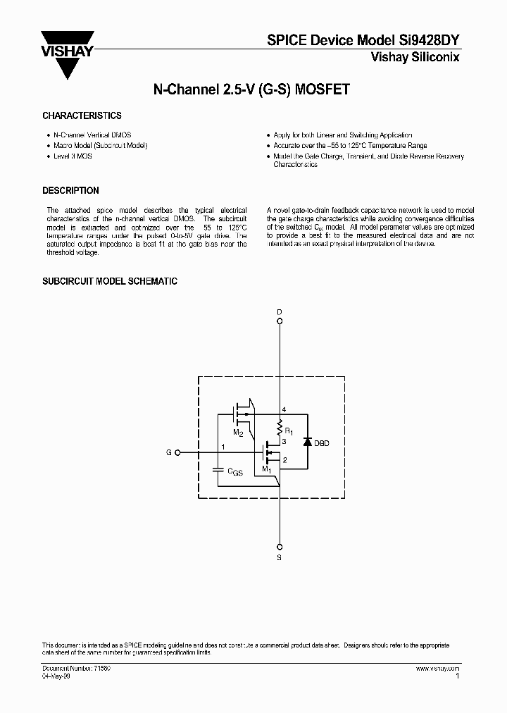 SI9428DY-DS_8910351.PDF Datasheet