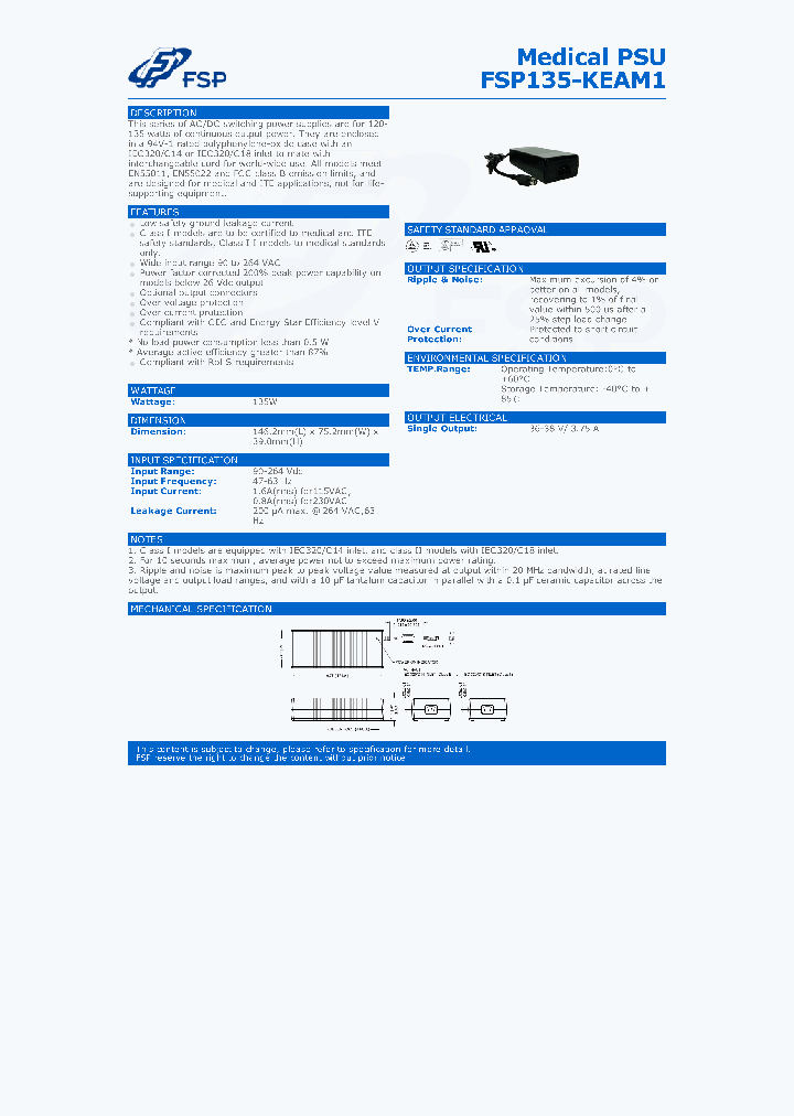 FSP135-KEAM1_8913064.PDF Datasheet