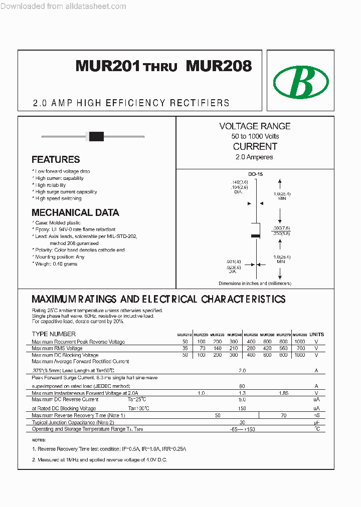 MUR270-2C2A-2CDO-15_8912990.PDF Datasheet